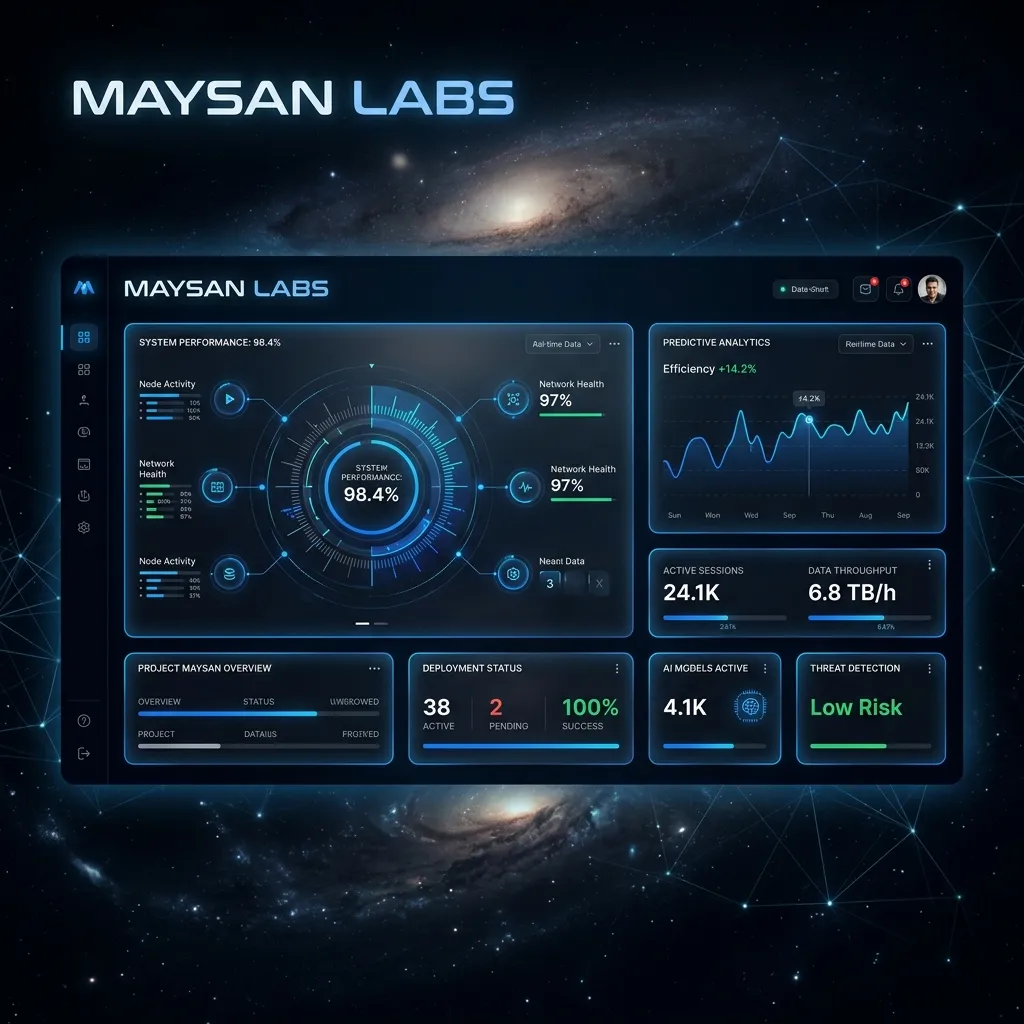 Maysan Shop product interface preview
